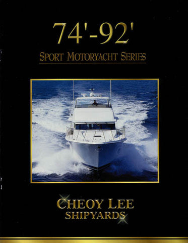 Cheoy Lee 74-92 Sport Motoryacht Brochure