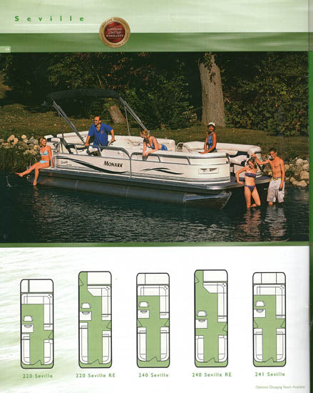 Monark 2003 Fishing & Pontoon Brochure