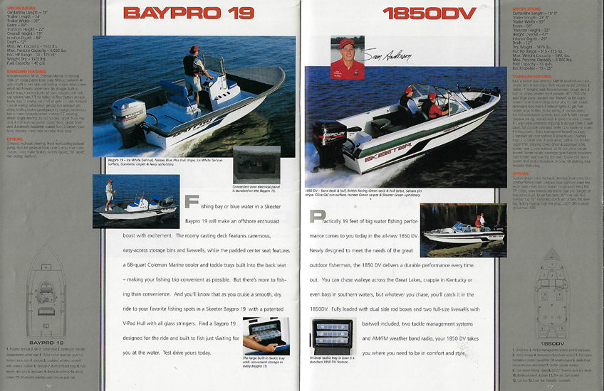 Skeeter 1996 Brochure