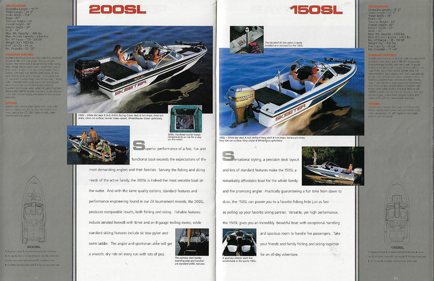 Skeeter 1996 Brochure