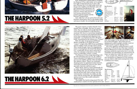 Boston Whaler Harpoon Poster Brochure
