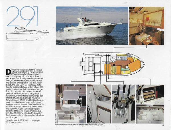 Cruisers 1984 Brochure – SailInfo I boatbrochure.com