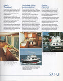 Sabreline 36 Fast Trawler Brochure