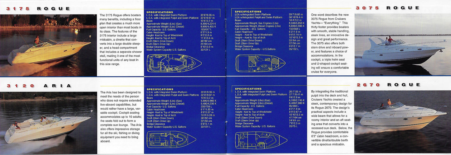 Cruisers 1997 Mini Brochure
