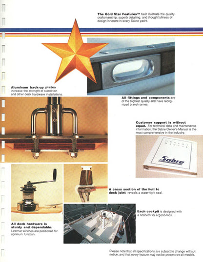 Sabre Quality Brochure