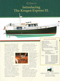 Krogen 52 Express Brochure