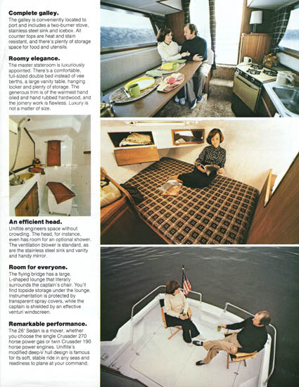 Uniflite 26 Sedan Brochure