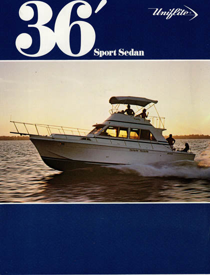 Uniflite 36 Sport Sedan Brochure