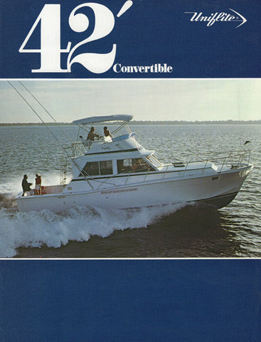 Uniflite 42 Convertible Brochure