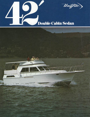 Uniflite 42 Double Cabin Sedan Brochure