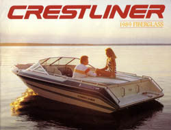 Crestliner 1989 Fiberglass Brochure