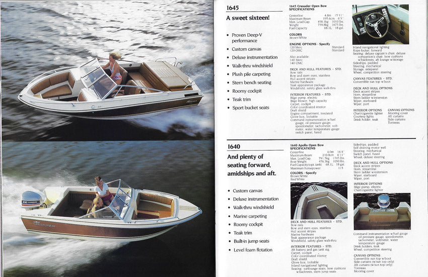 Crestliner 1980 Brochure