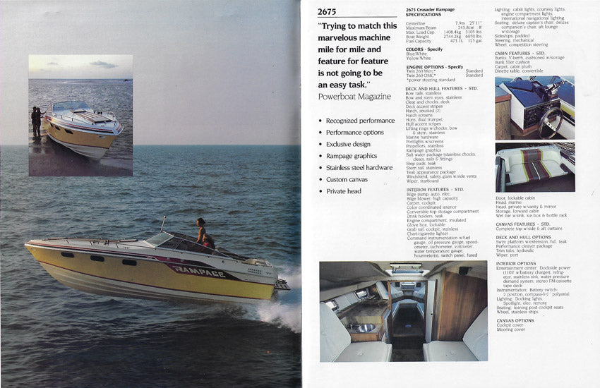 Crestliner 1980 Brochure
