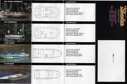 Skeeter 1980s Brochure