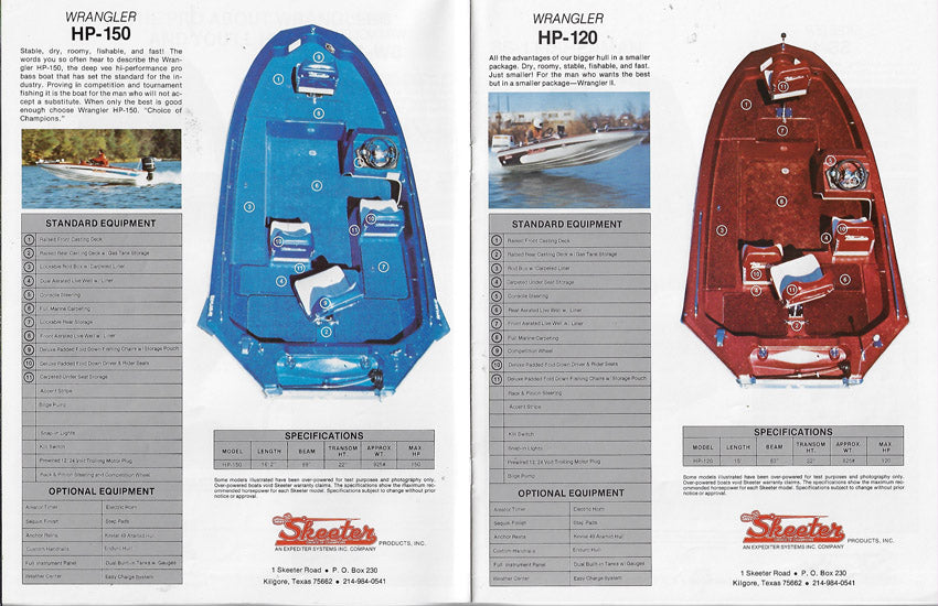 Skeeter 1978 Brochure