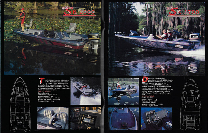 Skeeter 1986 Brochure