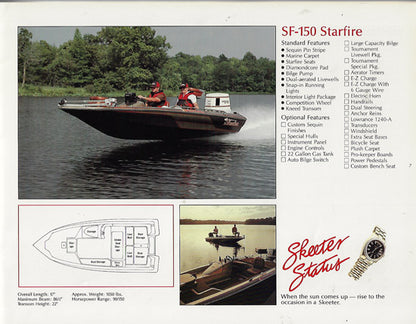 Skeeter 1985 Brochure