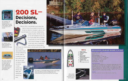 Skeeter 1995 Performance Brochure