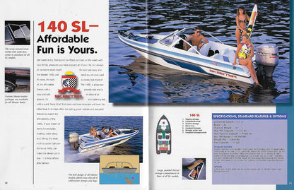 Skeeter 1995 Performance Brochure