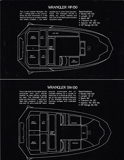 Skeeter Wrangler HP-150 & SW-150 Brochure
