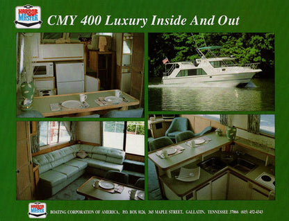 Harbor Master 400 Cockpit Motor Yacht Brochure