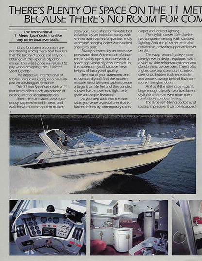 Trojan 11 Meter Sport Yachts Brochure