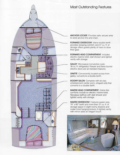 Carver 45 Californian Motor Yacht Brochure