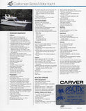 Carver 45 Californian Motor Yacht Brochure