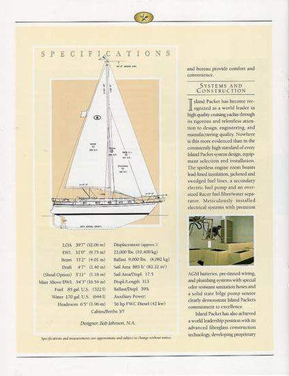 Island Packet 380 Brochure