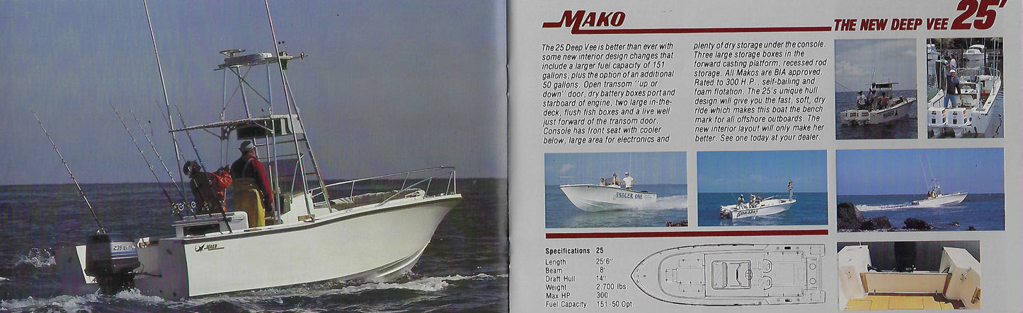 Mako 1984 Brochure