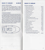 Mako 1986 Specification Brochure