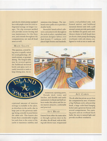 Island Packet 420 Preliminary Brochure