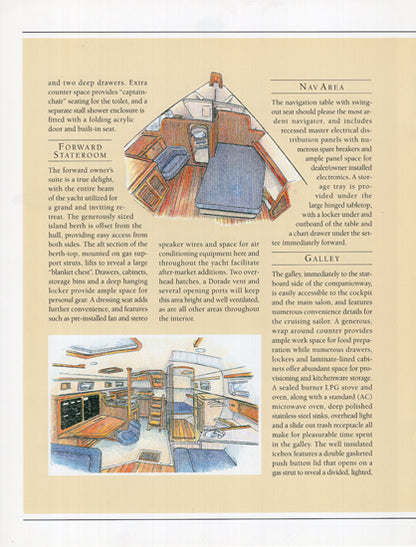 Island Packet 420 Preliminary Brochure