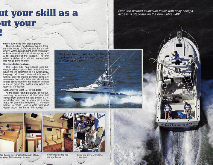 Luhrs 340 Sportfisherman Brochure