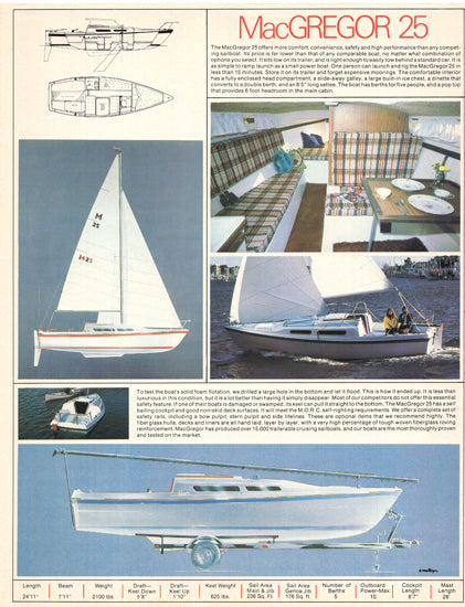 MacGregor 1980s Brochure