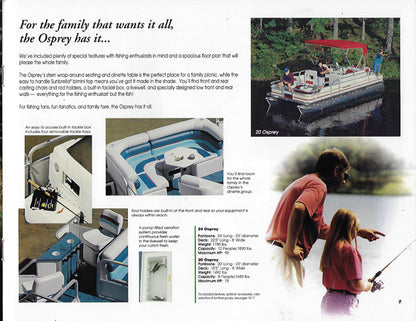 Manitou 1996 Pontoon Brochure