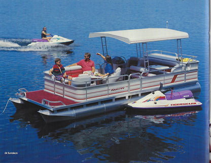 Manitou 1996 Pontoon Brochure