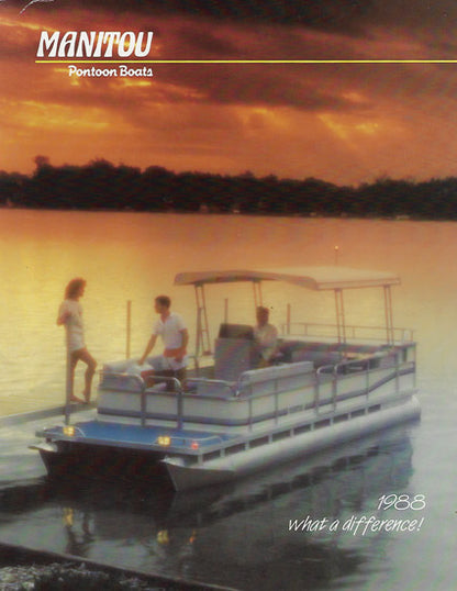 Manitou 1988 Pontoon Brochure