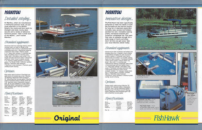 Manitou 1988 Pontoon Brochure