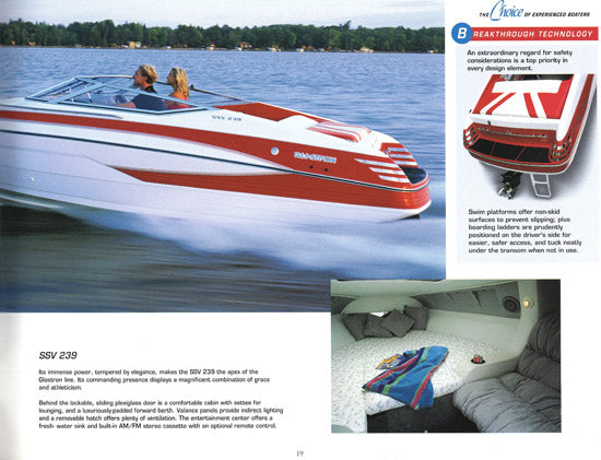 Glastron 1993 Brochure