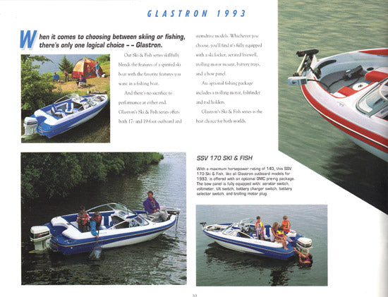 Glastron 1993 Brochure