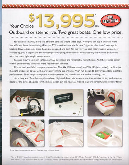 Glastron 2009 SSV Brochure