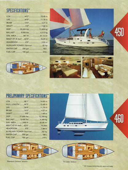 Hunter 1999 Brochure