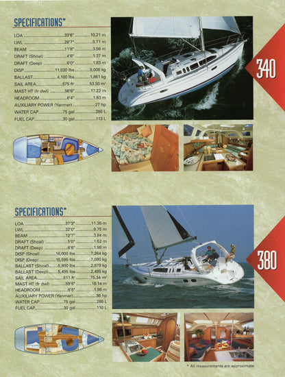 Hunter 1999 Brochure