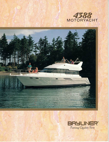 Bayliner 4388 Motor Yacht Brochure