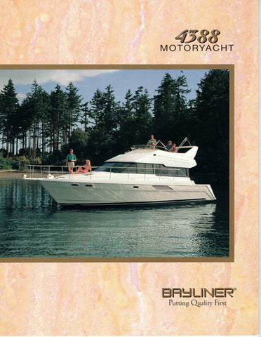 Bayliner 4388 Motor Yacht Brochure