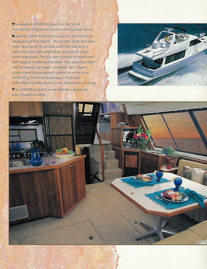 Bayliner 4788 Motor Yacht Brochure