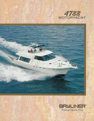 Bayliner 4788 Motor Yacht Brochure