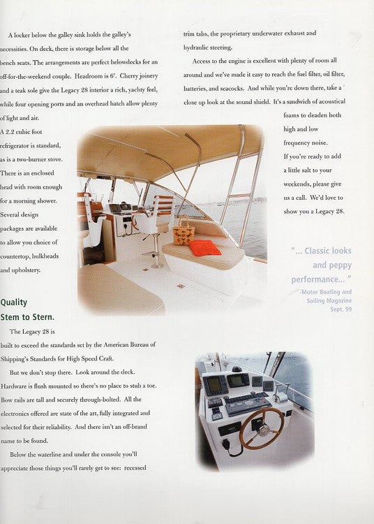 Freedom Legacy 28 Brochure