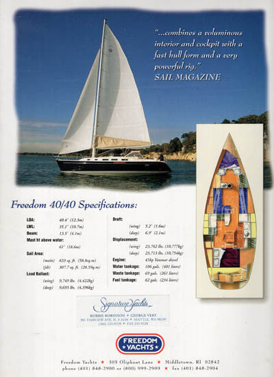Freedom 40/40 Brochure